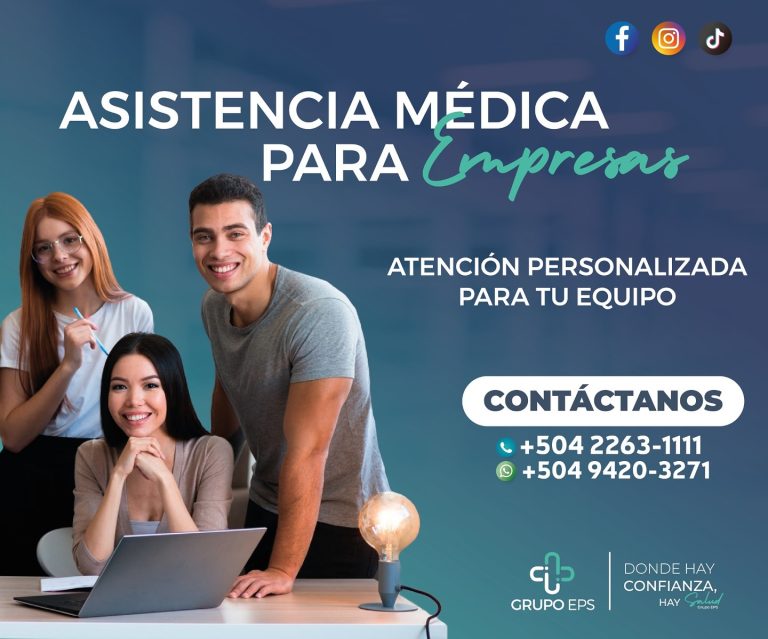 En Clínicas Médicas EPS, cuidamos de tu equipo de trabajo con atención personalizada y servicios adaptados a tus necesidades